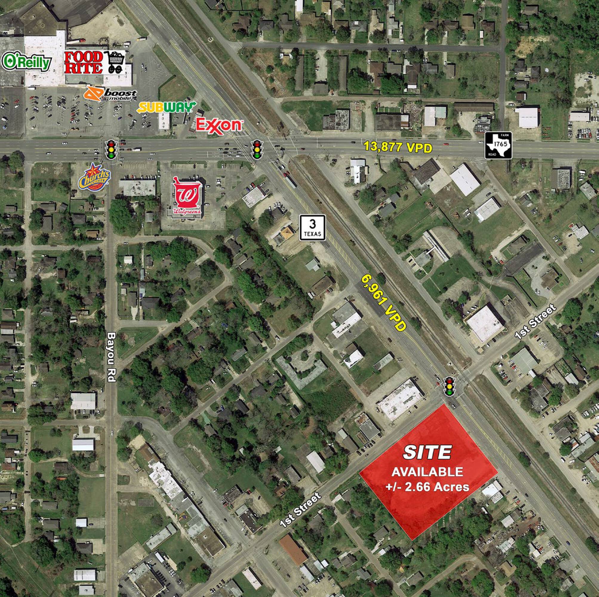 Exclusive Land - Single Tenant